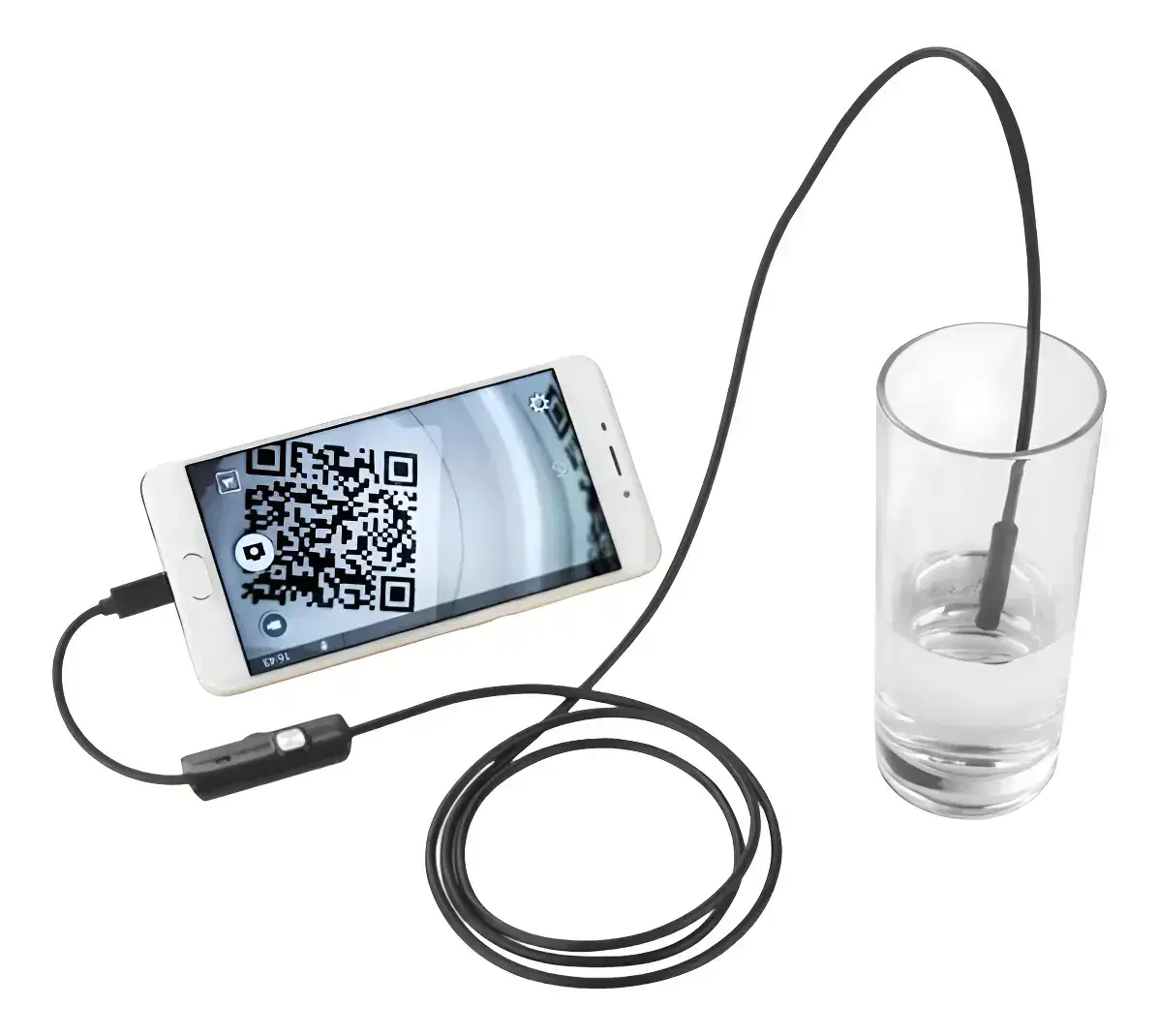 Câmera ajustável endoscópica, mini, para o telefone celular,  Produto Incrível com Ótima Qualidade e Preço Acessível!