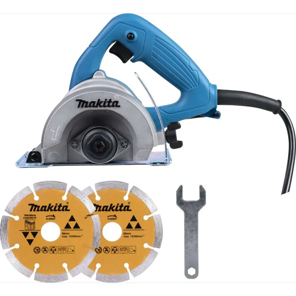 Serra Mármore 4100NH3ZX2 com 2 Discos 110mm 1300W Makita
